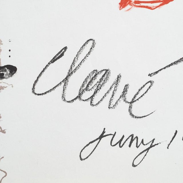 Original Sala Gaspar Trobadors Poster after Antoni Clavé, 1970s For Sale - Image 6 of 11