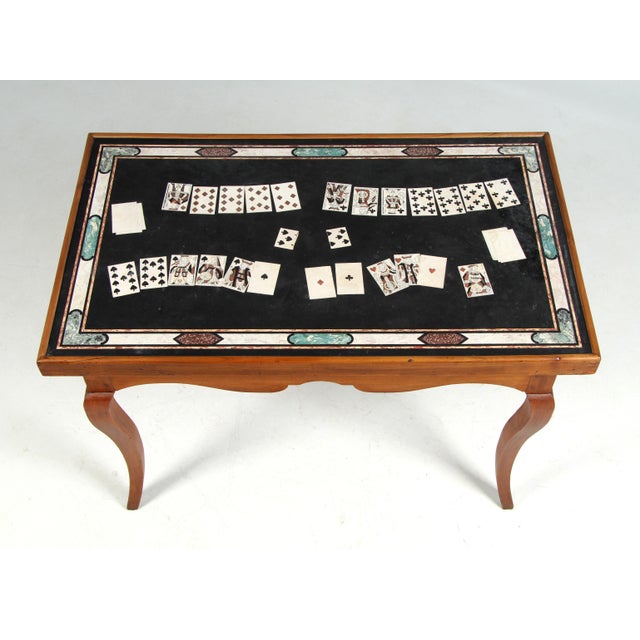 Scagliola Game Table, 18th-19th Century For Sale - Image 14 of 14