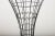 Metal Grey-Silver Powder-Coated Bent Metal Wire Coat Stand by Verner Panton for J. Lüber AG For Sale - Image 7 of 11