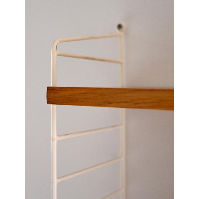 Vintage Oak Shelving Unit, 1960s For Sale - Image 6 of 9