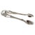 Antique Victorian Sterling Silver Shell and Floral Sugar Tongs by John Wilkie, 1849 For Sale - Image 12 of 12