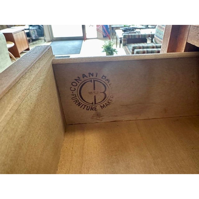 Wood 5 Drawer Birch Highboy by Leslie Diamond for Conant Ball For Sale - Image 7 of 7