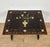 Spanish Baroque Style Side Table with Floral Marquetry Top and Ebonized Base, 1930 For Sale - Image 12 of 15