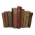 Muted Reds and Browns Vintage Book Set - 11 Pieces For Sale