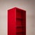 Double-Face Rotating Bookcase / Cabinet in Red Lacquer by Cini Boeri for Arflex, 1980 For Sale - Image 10 of 18