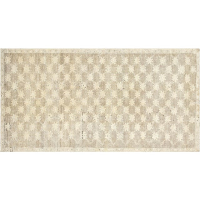 Textile 1960s Turkish Oushak Rug For Sale - Image 7 of 7