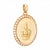 Finely detailed estate diamond crown pendant by Leitao & Irmao (limited edition - 1442/2017). Crafted in Portuguese 19k...