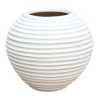 Modern White Mediterranean Beehive Planter For Sale