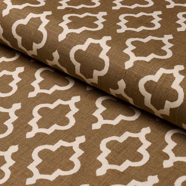 Not Yet Made - Made To Order SAMPLE - Schumacher x Veere Greeney Jake Fabric In Cinnamon For Sale - Image 5 of 5
