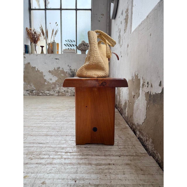 Chapo S14 Bench in Blond Elm from Pierre Chapo, 1960s For Sale - Image 18 of 18