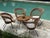 1960s Vintage Rattan Garden Set, 1960s, Set of 5 For Sale - Image 5 of 10