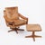 Johannes Andersen Set of Armchair and Ottoman from Søda Galvano, 1970s For Sale - Image 4 of 4