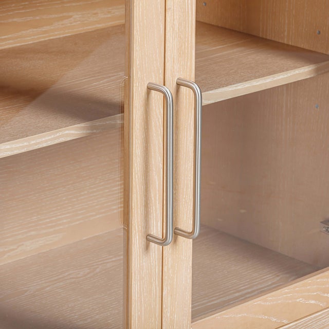 Tan Marlow Natural Wood Console For Sale - Image 8 of 9
