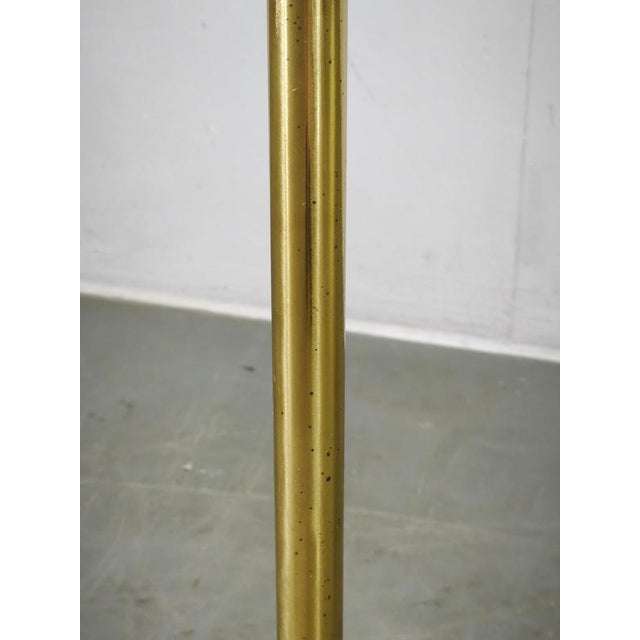 Space Age Bubble Glass and Brass Floor Lamp, Czechoslovakia, 1970s For Sale - Image 11 of 13
