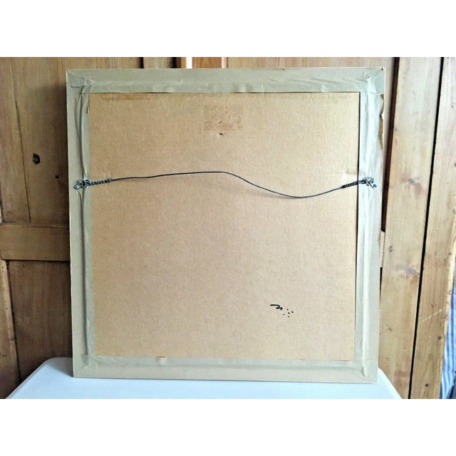 Textile Vintage Batik Painting by Lilia Kim Signed & Framed For Sale - Image 7 of 8