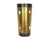 Black Mid-Century Italian Black Metal Engraved Brass and Ceramic Umbrella Stand, 1950s For Sale - Image 8 of 11
