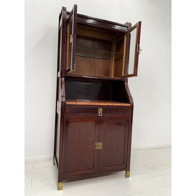 Art Nouveau Display Cabinet from Jacob & Josef Kohn, Vienna, 1890s For Sale - Image 4 of 12