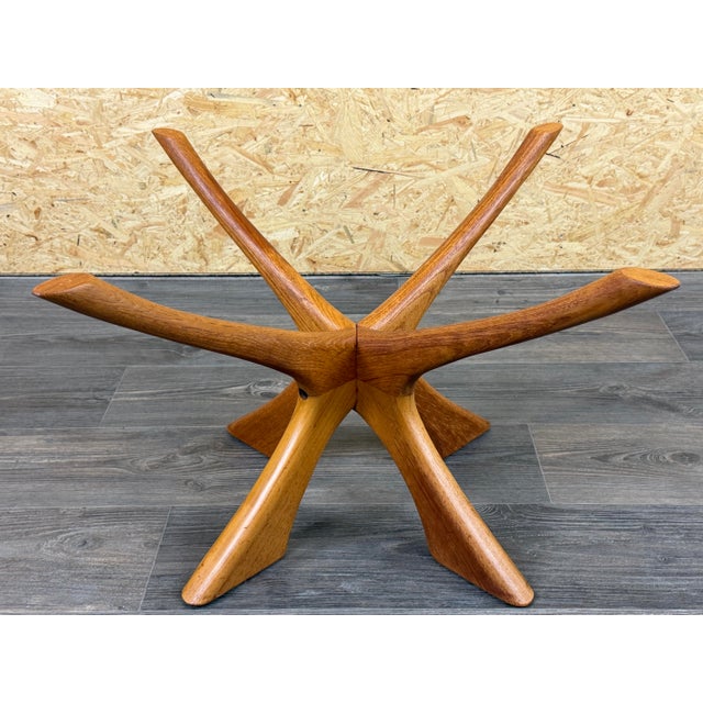 Teak Coffee Table T118 Glass by Illum Wikkelso for Niels Eilersen, 1970s For Sale - Image 16 of 18