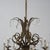 Vintage French Louis XIV Style Bronze & Crystal Eight-Light Chandelier C1930 For Sale - Image 4 of 10