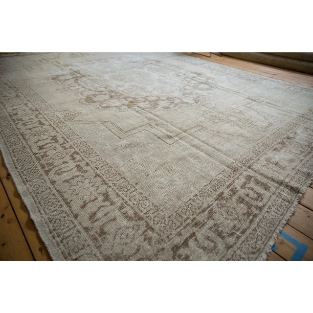 Vintage Distressed Oushak Carpet - 8'8" X 11'6" For Sale - Image 11 of 13