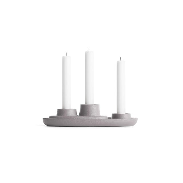 Early 21st Century Aye Aye! Candleholder with 3 Funnels in Grey by etc.etc. for Emko For Sale - Image 5 of 7
