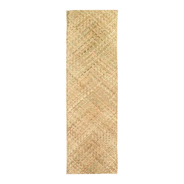 Hand woven of palm leaves, these durable floor-coverings were traditionally used for sleeping. Rustic, resilient, and...