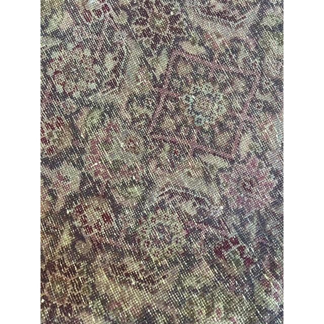 Antique Agra Fragment , 4' X 6' For Sale - Image 9 of 10