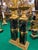 Metal 1960s Pair of Louis XVI Empire Style Marble & Bronze Jardinieres / Pedestal For Sale - Image 7 of 8