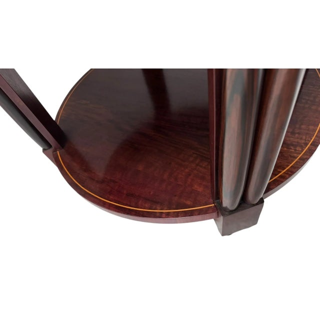 1930s French Art Deco Coffee Table with Marble Top, 1930s For Sale - Image 5 of 11