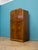 1930s Vintage Art Deco Burr Walnut Compact Wardrobe, 1930s For Sale - Image 5 of 10