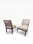 Contemporary Bolier & Company Cherry Wood Upholstered Dining Chairs — Pair For Sale - Image 3 of 12