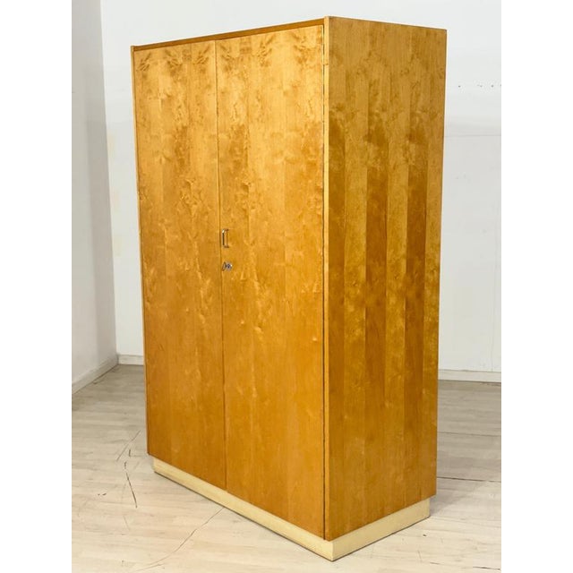 Vintage Wardrobe in Wood For Sale - Image 6 of 10