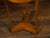 Mid 19th Century Austrian Biedermeier Period 1840s Walnut Guéridon Table with Ebonized Rim For Sale - Image 5 of 6