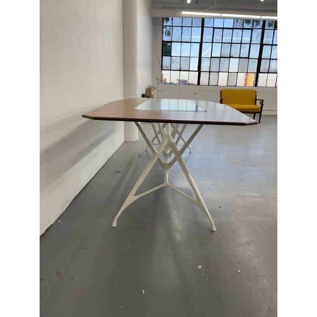 Architectural Dining Table Designed by L'Opere e i Giorni For Sale - Image 9 of 9