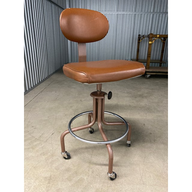 Industrial Machine Age InterRoyal Drafting Stool by Royal Metal Chairish