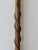 Brown Antique Cane With Steam Bent Spiraling Branch Detail, Circa Early 20th Century For Sale - Image 8 of 16