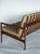 Ib Kofod Larsen for Selig Picket Back Sofa, Danish MCM Walnut Frame Couch For Sale - Image 9 of 13