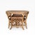 Wood Mid-Century Bamboo and Rattan Compact Dining Table and Chairs, 1970s, Set of 5 For Sale - Image 7 of 8