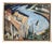 Robert Simon, ÈZE, 1952, Oil on Panel For Sale