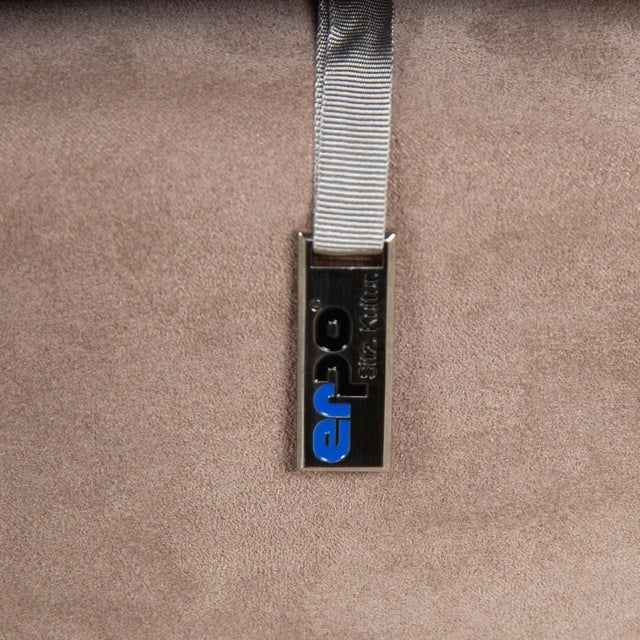 Gray Grey Fabric Corner Sofa from Erpo For Sale - Image 8 of 13