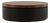 Burl & Ebony Round Coffee Table For Sale