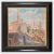 Luigi Tarra, View of the Forum Romanum, Painting, 1929, Framed For Sale - Image 4 of 4