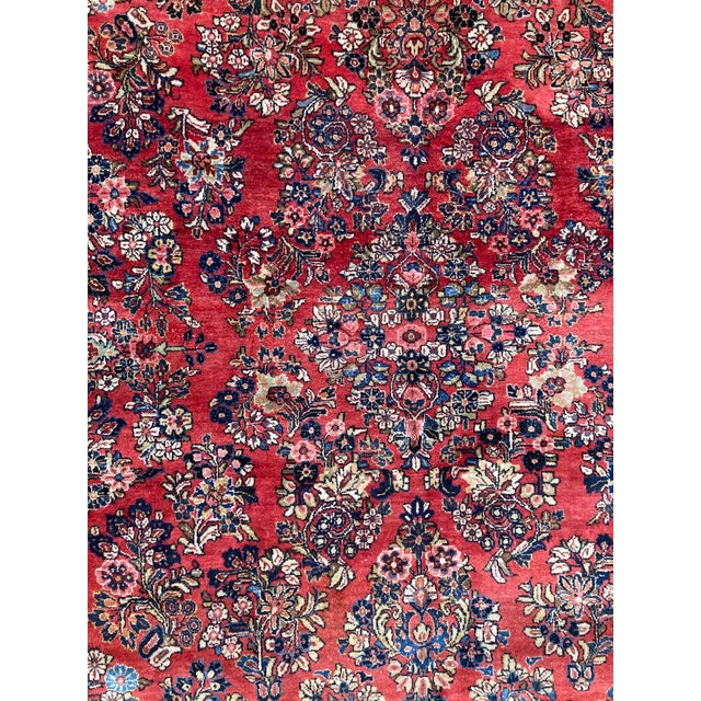 Vintage Sarouk Rug, 1920s For Sale - Image 14 of 18