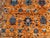 Rust Afghan Sultani Hand-Knotted Wool Rug - 9'8" X 8'1" For Sale - Image 9 of 14