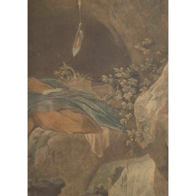 Schall P and Descourtis, 1800s, Watercolors, Set of 2 For Sale - Image 10 of 13