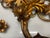 Large Florentine Gold Gilded Tole Sconces, 1960s, Set of 2 For Sale - Image 6 of 13