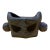 Vintage Zoomorphic Studio Pottery Vessel With Bull Head Handles, Signed For Sale