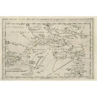 Map of Turkmenistan and Uzbekistan and Afghanistan, 1757 For Sale