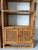 1970's Vintage Palm Beach Regency Style Arched Rattan & Glass Étagères – A Pair For Sale - Image 13 of 18