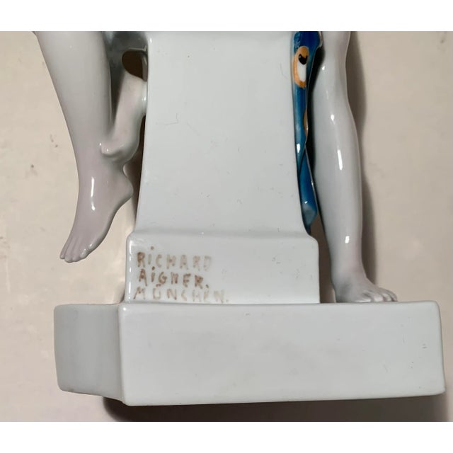 Antique 1918 Rosenthal "Spring of Love" Porcelain Statue For Sale - Image 10 of 11